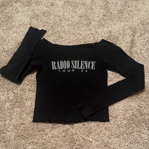 Brandy Melville Black Long Sleeve Tee